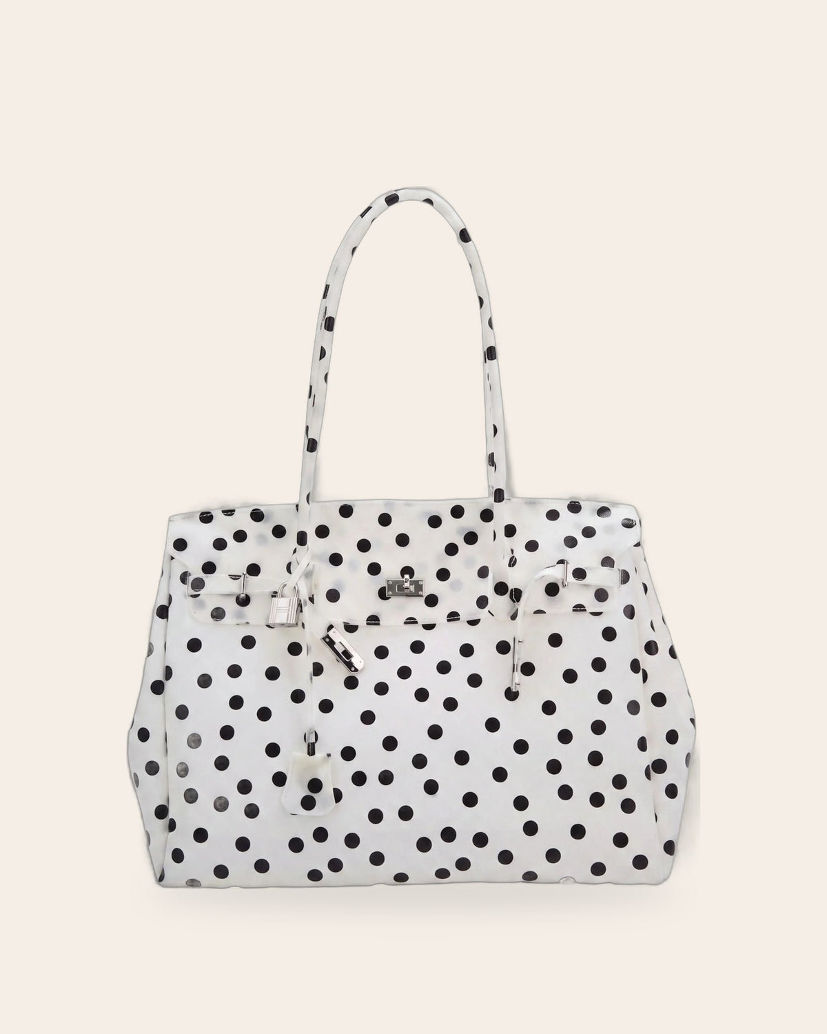 Gelée Bag Pois Noir